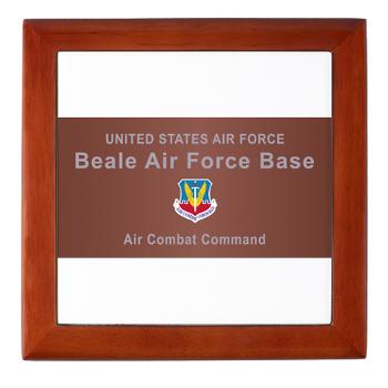 BAFB - M01 - 03 - Beale Air Force Base - Keepsake Box - Click Image to Close